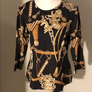 J McLaughlin top size L